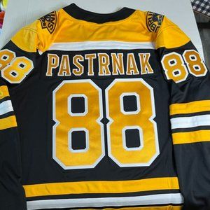 NWT Boston Bruins Pastrnak 88 Fanatics Breakaway Jersey